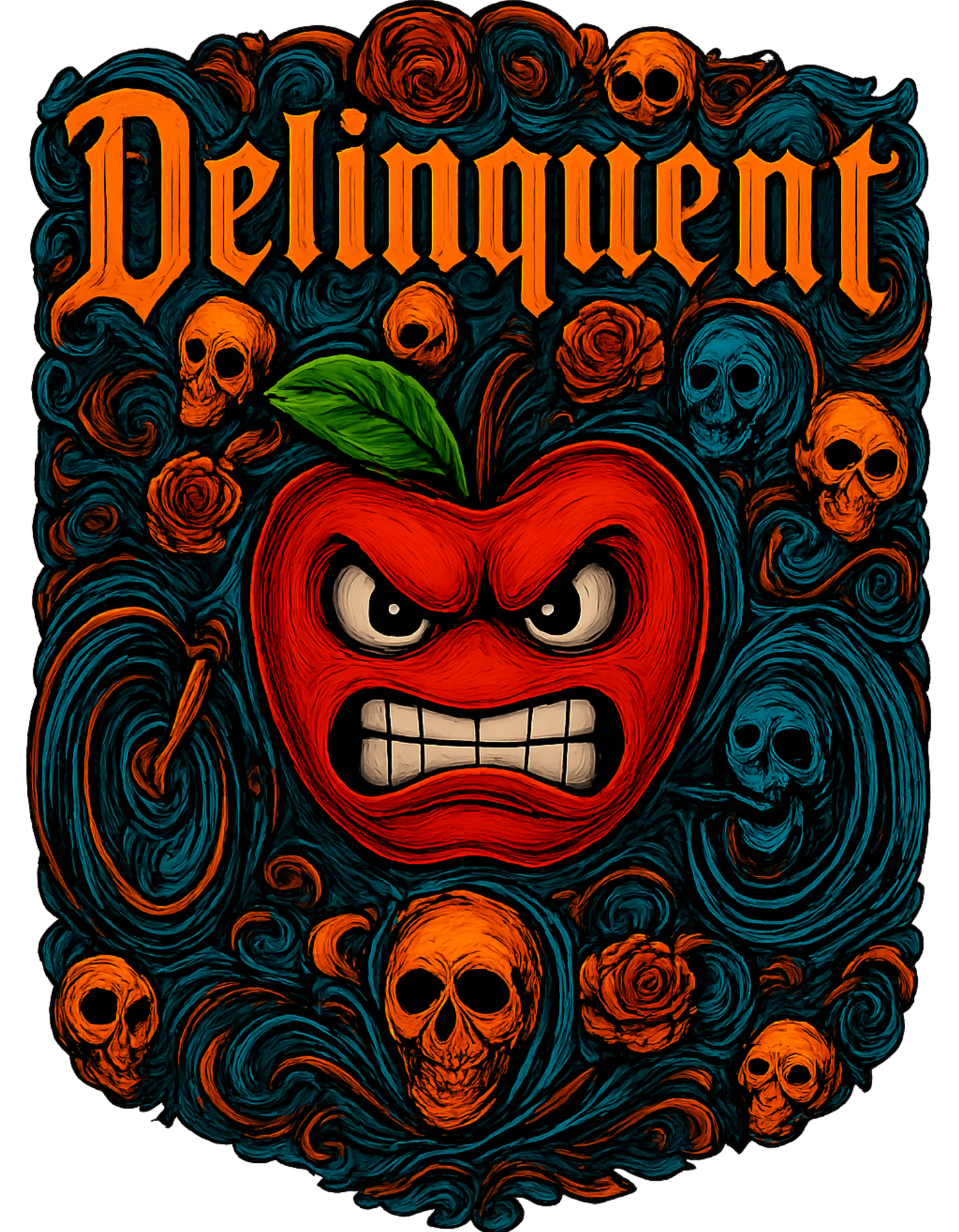 Delinquent Skulls & Roses - Coming Soon