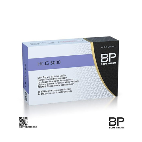 Bodypharm  HCG 5000 IU (Human Chorionic Gonadotropin) Vial